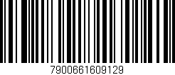 Código de barras (EAN, GTIN, SKU, ISBN): '7900661609129'