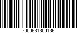 Código de barras (EAN, GTIN, SKU, ISBN): '7900661609136'