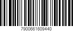 Código de barras (EAN, GTIN, SKU, ISBN): '7900661609440'