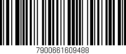 Código de barras (EAN, GTIN, SKU, ISBN): '7900661609488'