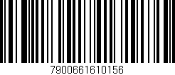 Código de barras (EAN, GTIN, SKU, ISBN): '7900661610156'
