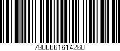 Código de barras (EAN, GTIN, SKU, ISBN): '7900661614260'