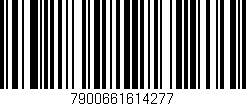 Código de barras (EAN, GTIN, SKU, ISBN): '7900661614277'