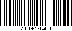 Código de barras (EAN, GTIN, SKU, ISBN): '7900661614420'