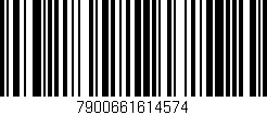 Código de barras (EAN, GTIN, SKU, ISBN): '7900661614574'