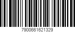 Código de barras (EAN, GTIN, SKU, ISBN): '7900661621329'
