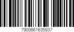 Código de barras (EAN, GTIN, SKU, ISBN): '7900661635937'
