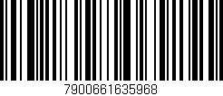 Código de barras (EAN, GTIN, SKU, ISBN): '7900661635968'