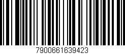 Código de barras (EAN, GTIN, SKU, ISBN): '7900661639423'