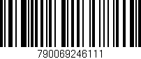 Código de barras (EAN, GTIN, SKU, ISBN): '790069246111'