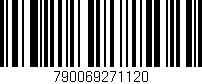 Código de barras (EAN, GTIN, SKU, ISBN): '790069271120'