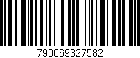 Código de barras (EAN, GTIN, SKU, ISBN): '790069327582'
