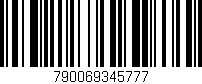 Código de barras (EAN, GTIN, SKU, ISBN): '790069345777'