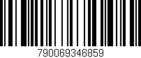 Código de barras (EAN, GTIN, SKU, ISBN): '790069346859'