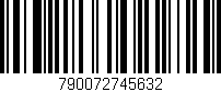 Código de barras (EAN, GTIN, SKU, ISBN): '790072745632'