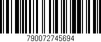 Código de barras (EAN, GTIN, SKU, ISBN): '790072745694'