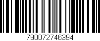 Código de barras (EAN, GTIN, SKU, ISBN): '790072746394'