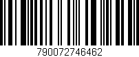 Código de barras (EAN, GTIN, SKU, ISBN): '790072746462'