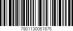 Código de barras (EAN, GTIN, SKU, ISBN): '7901130061875'