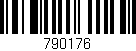 Código de barras (EAN, GTIN, SKU, ISBN): '790176'