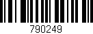 Código de barras (EAN, GTIN, SKU, ISBN): '790249'