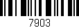 Código de barras (EAN, GTIN, SKU, ISBN): '7903'