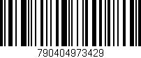 Código de barras (EAN, GTIN, SKU, ISBN): '790404973429'