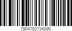 Código de barras (EAN, GTIN, SKU, ISBN): '7904792734095'