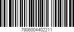 Código de barras (EAN, GTIN, SKU, ISBN): '7906004402211'