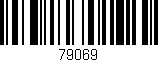 Código de barras (EAN, GTIN, SKU, ISBN): '79069'