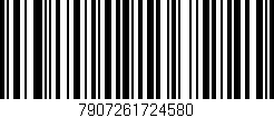 Código de barras (EAN, GTIN, SKU, ISBN): '7907261724580'