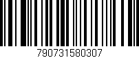 Código de barras (EAN, GTIN, SKU, ISBN): '790731580307'