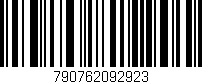 Código de barras (EAN, GTIN, SKU, ISBN): '790762092923'