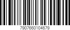 Código de barras (EAN, GTIN, SKU, ISBN): '7907660104679'