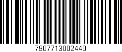 Código de barras (EAN, GTIN, SKU, ISBN): '7907713002440'