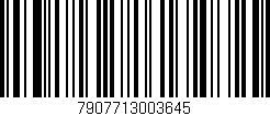 Código de barras (EAN, GTIN, SKU, ISBN): '7907713003645'
