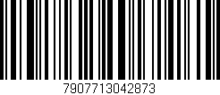 Código de barras (EAN, GTIN, SKU, ISBN): '7907713042873'