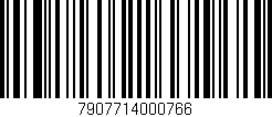 Código de barras (EAN, GTIN, SKU, ISBN): '7907714000766'