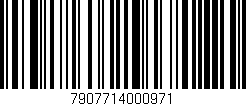 Código de barras (EAN, GTIN, SKU, ISBN): '7907714000971'