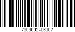 Código de barras (EAN, GTIN, SKU, ISBN): '7908002406307'