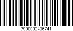 Código de barras (EAN, GTIN, SKU, ISBN): '7908002406741'