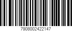 Código de barras (EAN, GTIN, SKU, ISBN): '7908002422147'