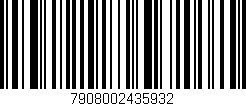 Código de barras (EAN, GTIN, SKU, ISBN): '7908002435932'