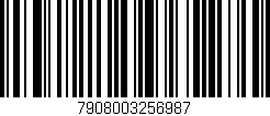 Código de barras (EAN, GTIN, SKU, ISBN): '7908003256987'