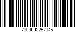 Código de barras (EAN, GTIN, SKU, ISBN): '7908003257045'