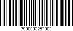 Código de barras (EAN, GTIN, SKU, ISBN): '7908003257083'