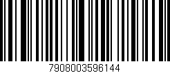 Código de barras (EAN, GTIN, SKU, ISBN): '7908003596144'