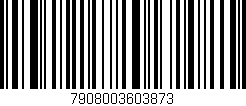 Código de barras (EAN, GTIN, SKU, ISBN): '7908003603873'