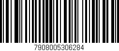 Código de barras (EAN, GTIN, SKU, ISBN): '7908005306284'