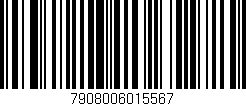 Código de barras (EAN, GTIN, SKU, ISBN): '7908006015567'